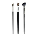 3Pcs Makeup Nose Brush Set - Contouring, Highlighting & Concealer Tools