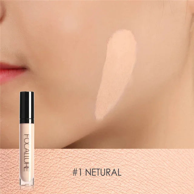 Full Coverage Liquid Concealer for Eye Makeup Waterproof Oil-Control