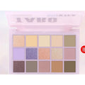 Colorful Macaron Eyeshadow Palette - 15 Shades, Matte & Vibrant Colors