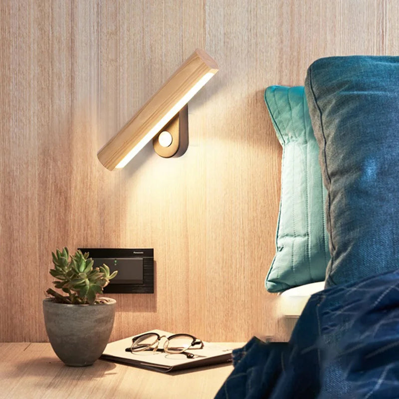 Modern Adjustable LED Wall Lamp with Switch for Indoor Home Decor