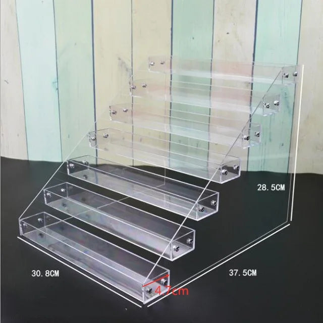 Acrylic Display Stand Organizer Shelf for Nail Polish, Makeup & Figurines