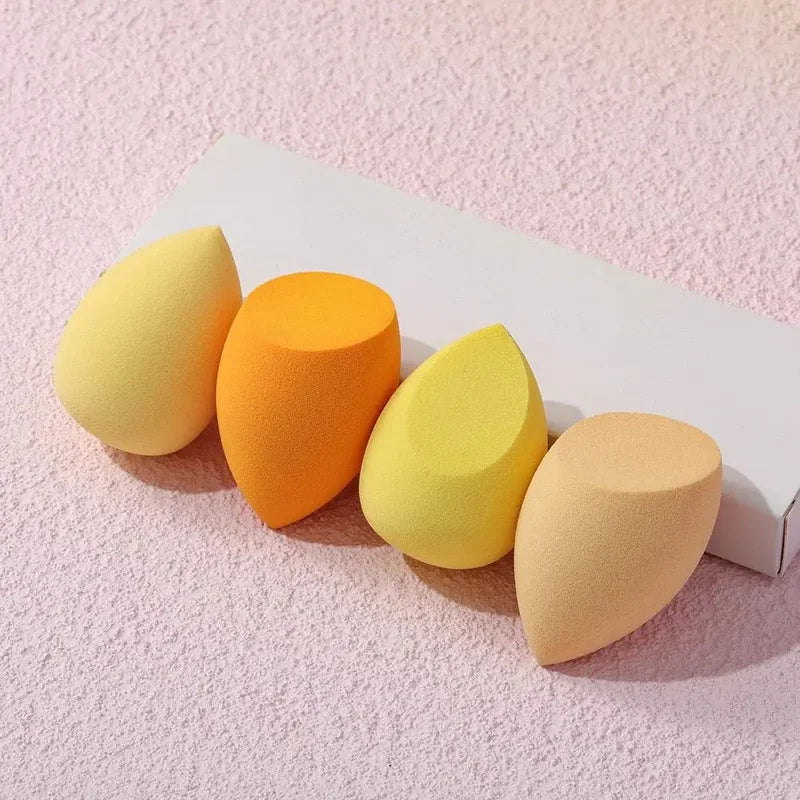 4 Pieces Makeup Sponge Blenders Set - Foundation & Cosmetic Applicators