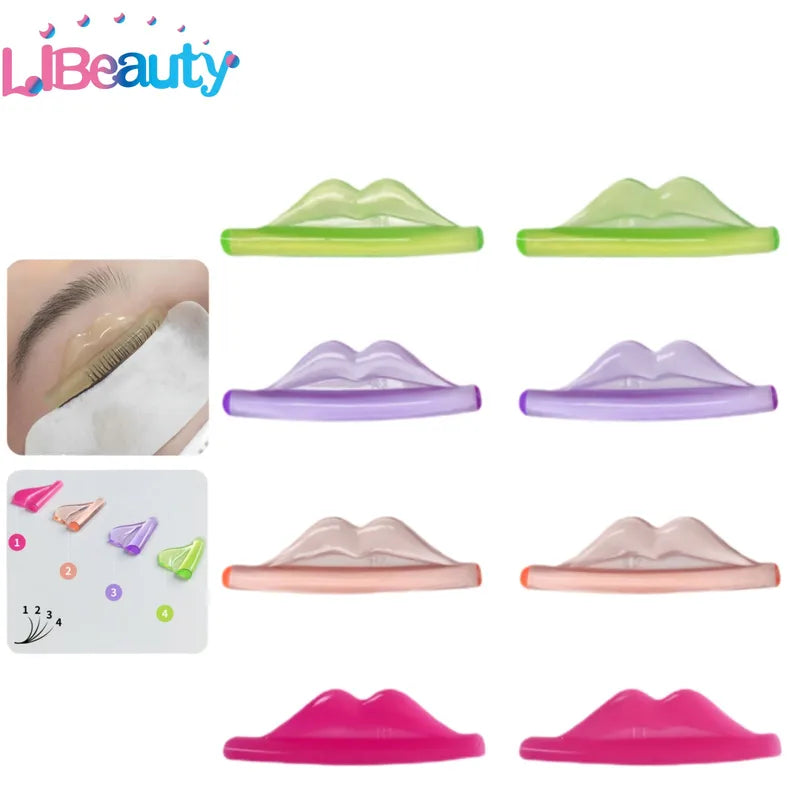 Silicone Eyelash Perming Pad Set - Lash Lift Shield Eyelash Curler Tools
