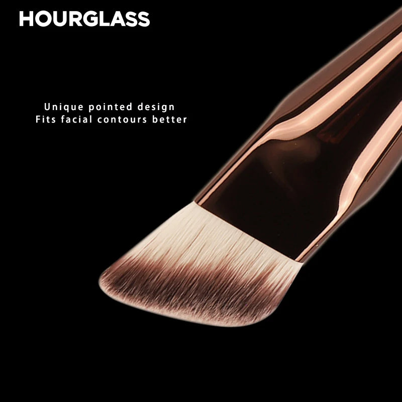 Angled Liquid Foundation Brush - Makeup Foundation & Blush Applicator Tool