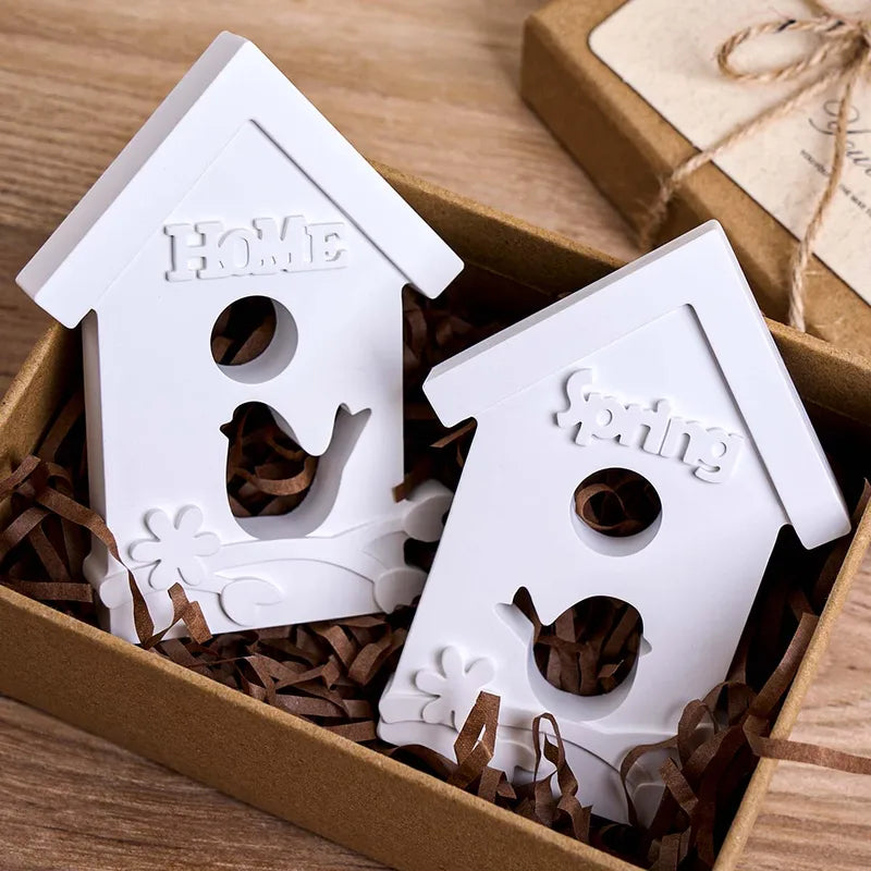 Hollow Bird House Silicone Mold for DIY Spring Home Decor and Craft Gifts