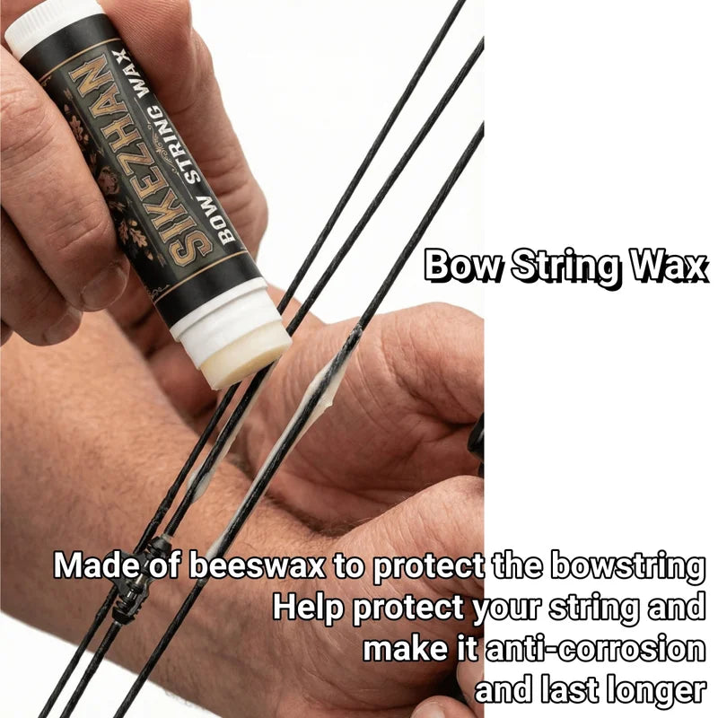 Archery Bow String Wax Rail Lube 6g for Crossbow Recurve & Compound Bows Waterproof