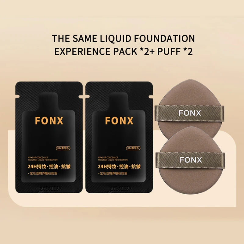 Long-Lasting Concealer Foundation for Flawless Skin Care Makeup
