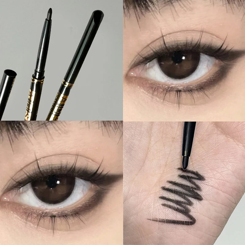 Waterproof Gel Eyeliner Pencil Set - Quick Dry, Long-Lasting, Matte Finish