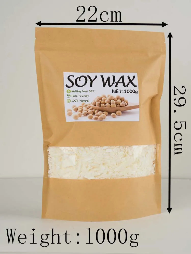 Pure White Soy Wax for Candle Making - 1 Pound DIY Craft Supplies