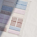 Pink Blue Cherry Bow Nail Art Sticker Set - 5D Self-Adhesive Decals for Manicure