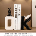 Modern Bookend Desktop Ornament for Home & Living Room Decor