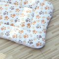 Portable Pet Bed Mat for Dogs & Cats Plush Washable Sofa Cushion Travel Blanket