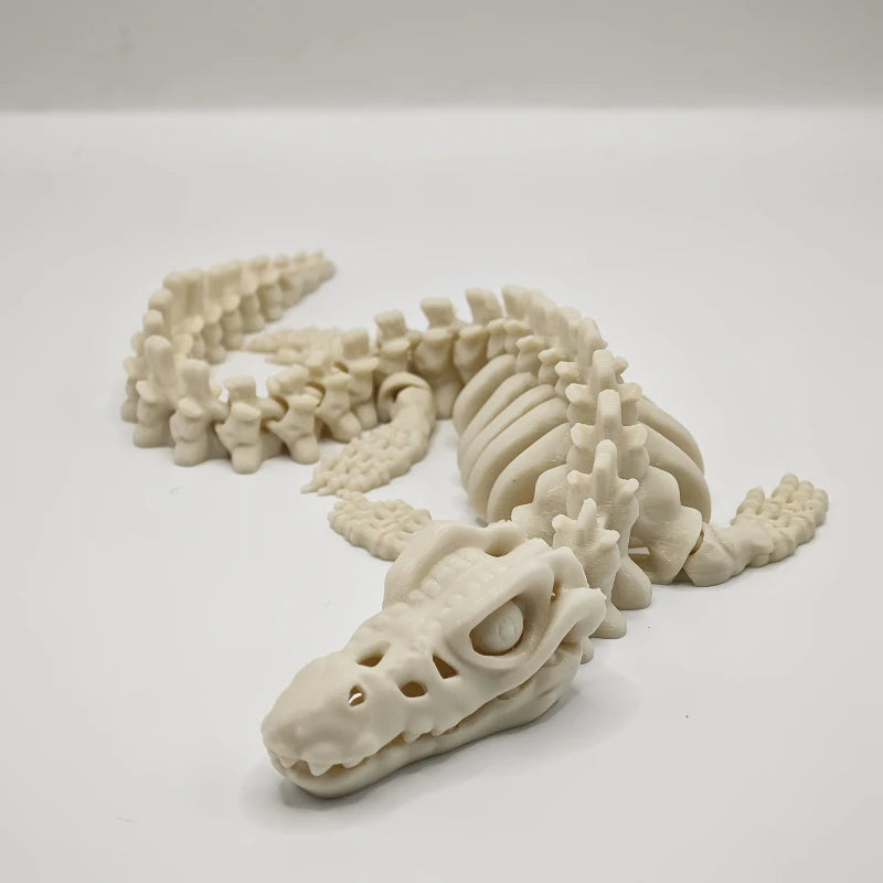 Dinosaur Skeleton Model for Aquarium Decoration Marine Reptile Display
