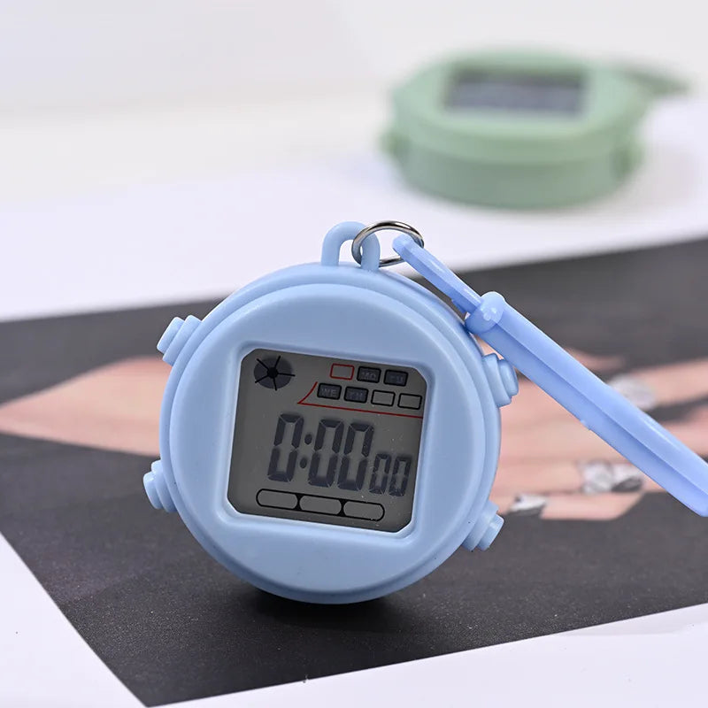 Mini Electronic Watch Night Light Alarm Clock for Backpack, Student Use