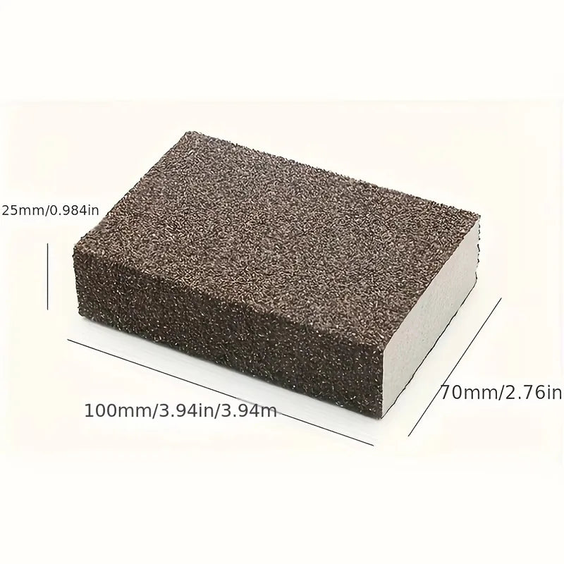 Descaling Emery Cleaning Sponge Brush for Kitchen Stubborn Stain Removal