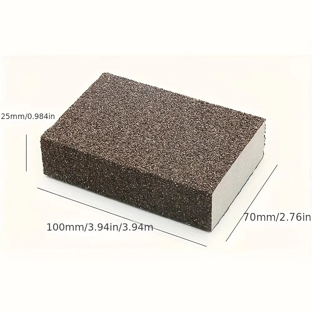 Descaling Emery Cleaning Sponge Brush for Kitchen Stubborn Stain Removal