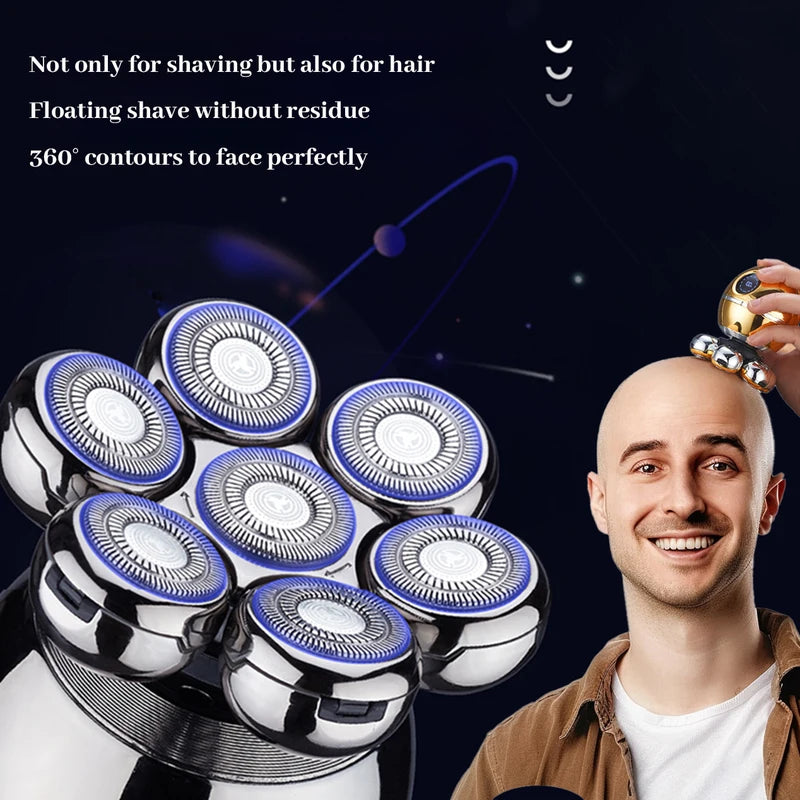 Replaceable Electric Shaver Heads for 3D-9D Trimmers & Facial Massagers