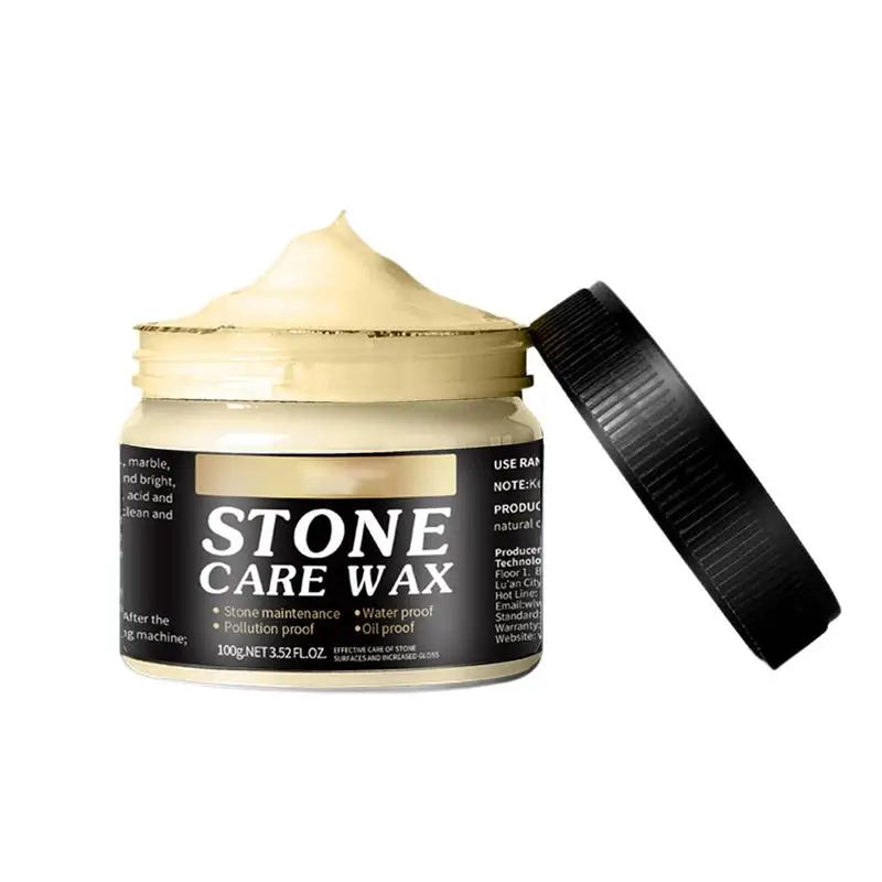 Stone Polishing Wax 100g for Granite Marble Tile Stone Care Waterproof Polish