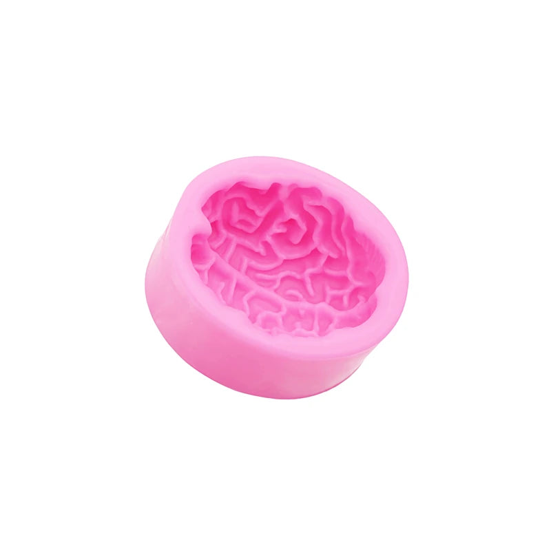 Halloween 3D Brain Cake Mold Silicone Mold for Cake Decoration and Fondant