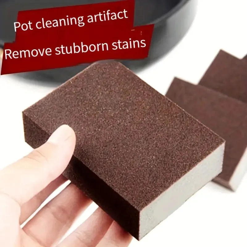 Heavy-Duty Diamond Scouring Pads 4/8 Pack for Pots and Pans Cleaning