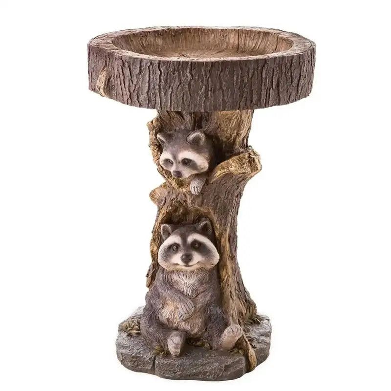 Outdoor Birdbath Garden Decor Water Fountain for Yard and Home