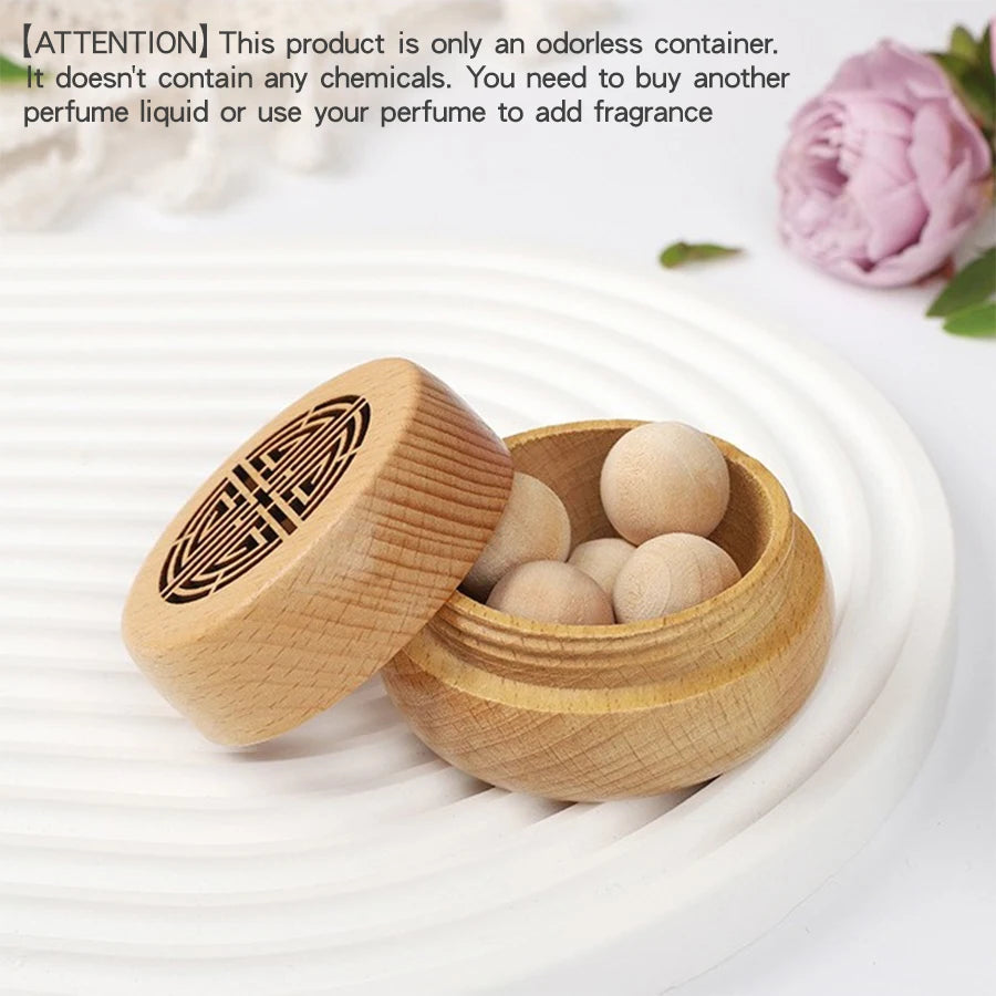 Wooden Aroma Diffuser with Fragrance Oil - Home Decor & Aromatherapy Accessory