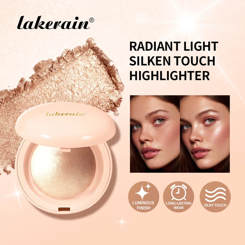 Long Lasting Waterproof Silken Touch Highlighter Powder - Luminescent Makeup