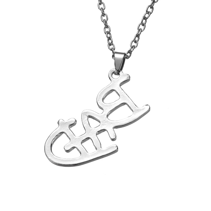 Michael Jackson BAD Necklace Rock Roll Pendant Punk Jewelry Unisex Gift