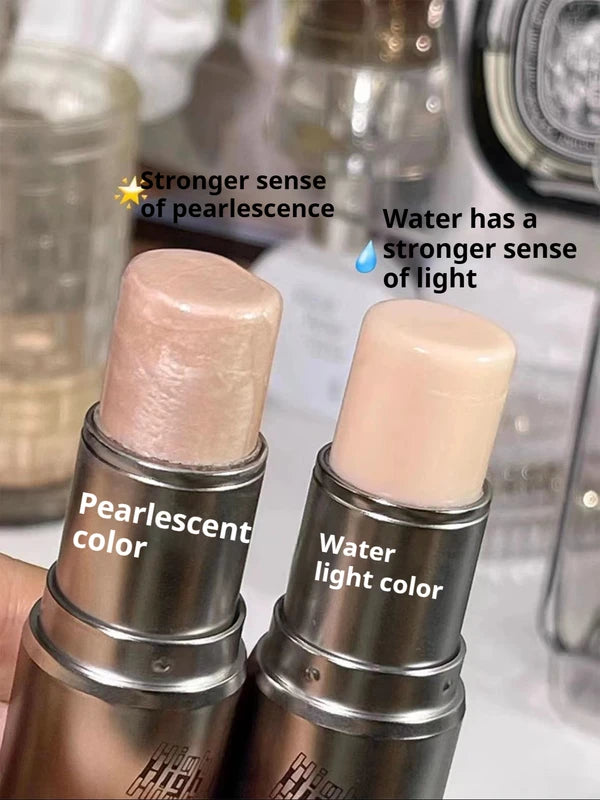 Waterproof Highlighter Stick for Face & Contouring - Brighten & Illuminate Makeup