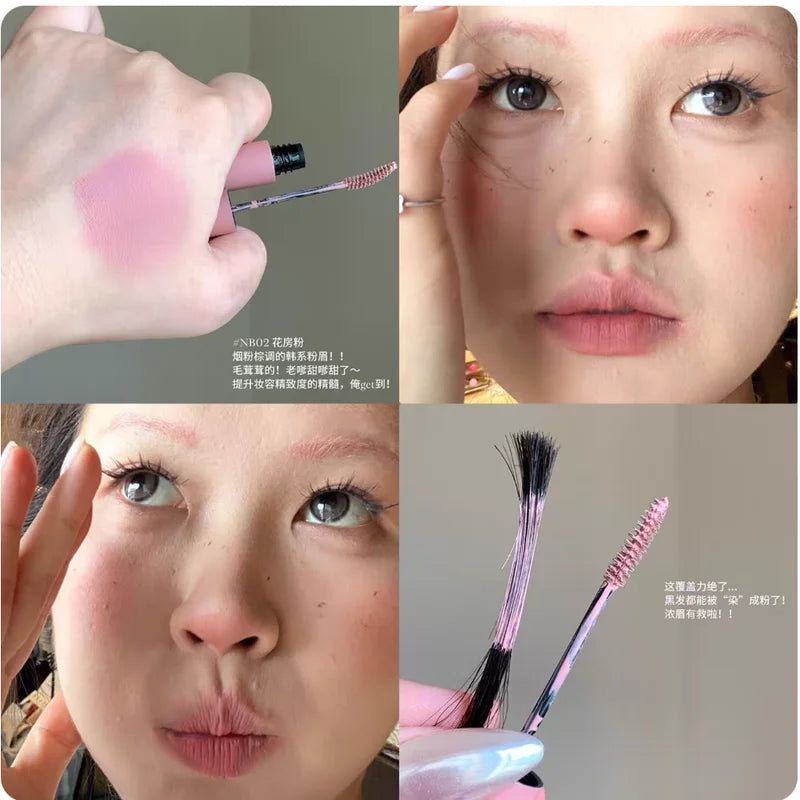 Soft Wavy Eyebrow Gel 4.5g Waterproof Brow Balm with Brush - Natural Tint