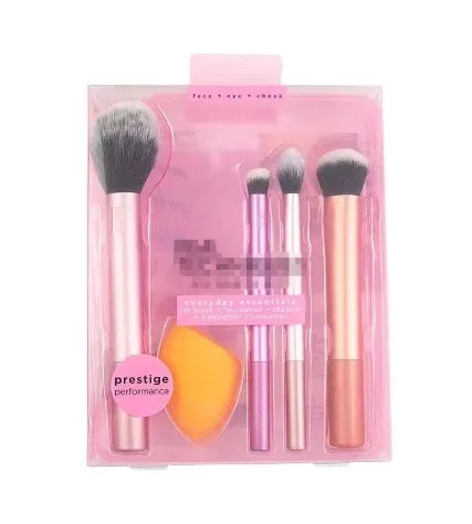 8-Piece Makeup Brush Set - Soft Synthetic Hair, Cruelty-Free, Easy to Clean