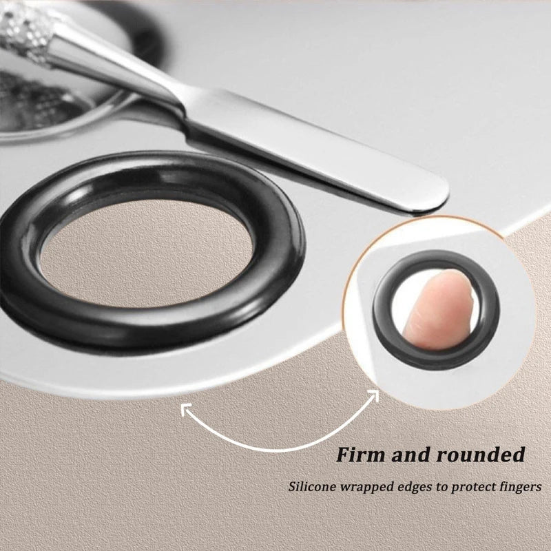 Stainless Steel Makeup Mixing Palette with Spatula for Foundation Lipstick Eyeshadow