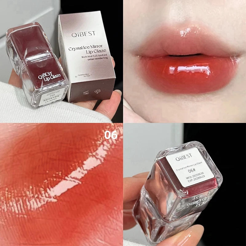 Water Glazed Lip Gloss Moisturizing Long-Lasting Lip Tint - 6g