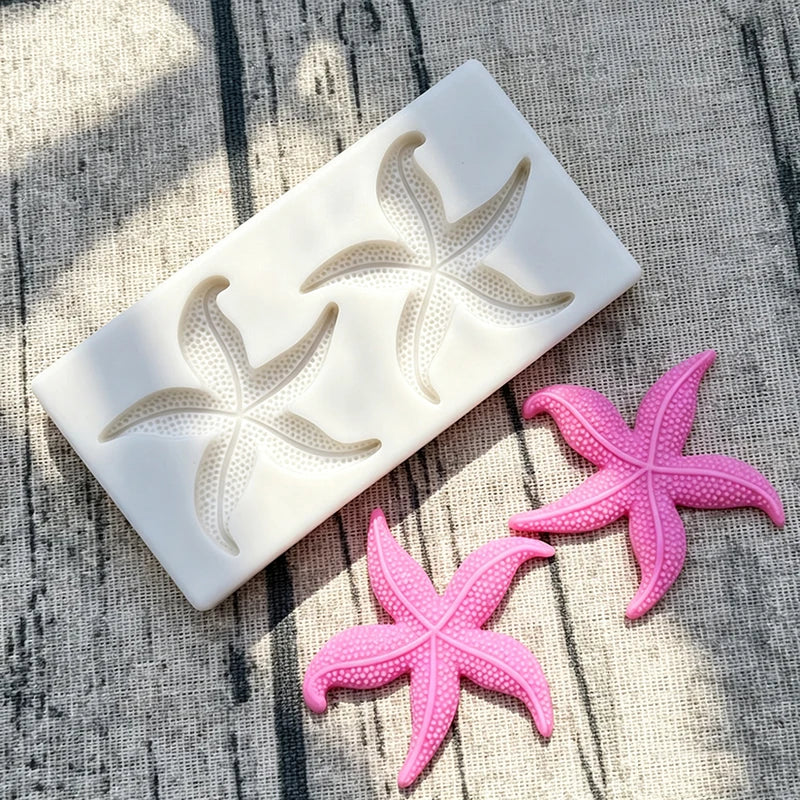 Starfish Silicone Mold for Cake Decorating, Chocolate & Sugarcraft