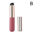 Silicone Lip Brush with Cover - Soft Concealer Lipstick Makeup Tool