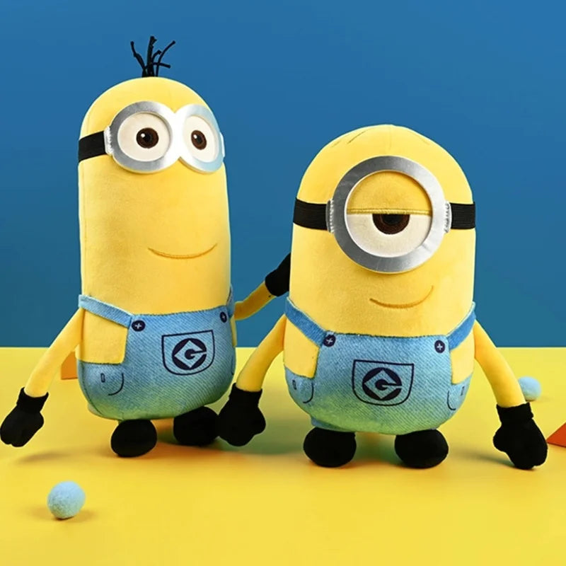 Minions Movie Characters Plush Toys - Soft Collectible Dolls for Kids & Fans