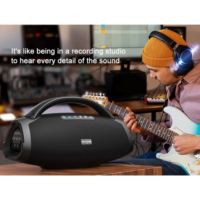 Portable Bluetooth Speaker 200W RMS Waterproof Outdoor Party Boombox