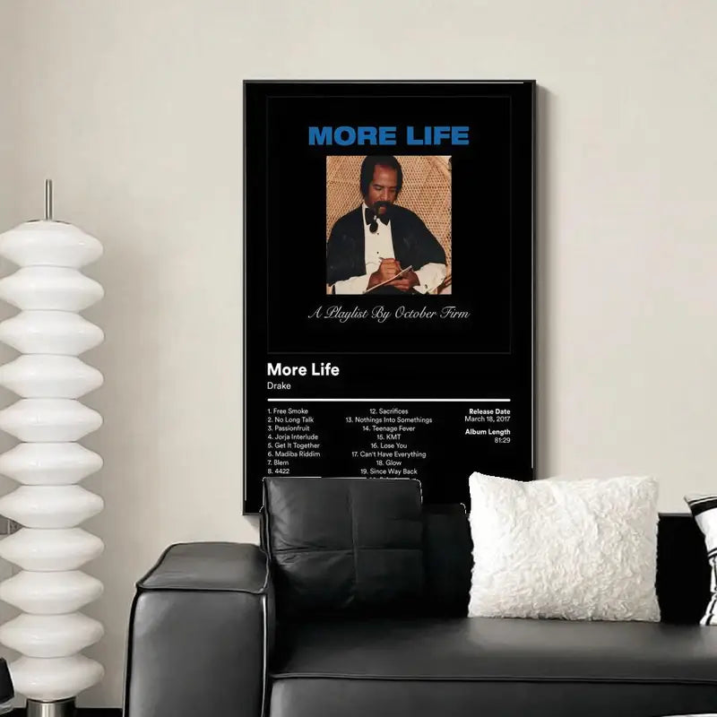 Modern Wall Art Poster for Living Room Bedroom Decor - Waterproof & Vibrant Print