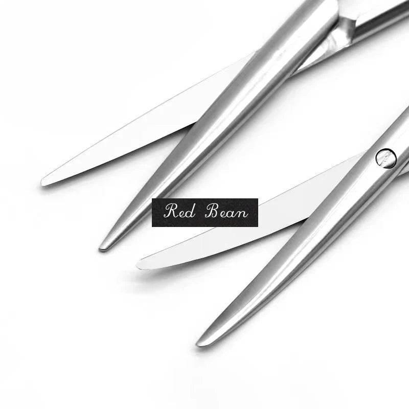 Nasal Surgery Tissue Scissors - Blunt Round Head Peeling & Skin Tool