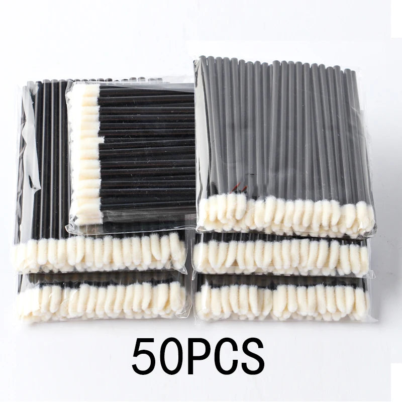 Lip Brush Set 50-1000pcs Cosmetic Makeup Applicators for Lip Gloss & Lipstick