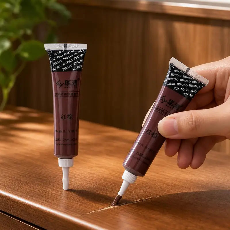 Multicolor Furniture Touch-Up Paint for Wooden Surfaces Scratch Repair DIY Kit - 20ml