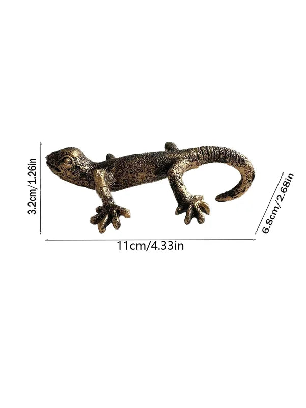 Gecko Hanging Plant Planter Figurine for Patio Garden Decor