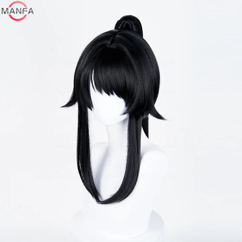 Ayano Aishi Cosplay Wig Heat Resistant Synthetic Hair with Cap