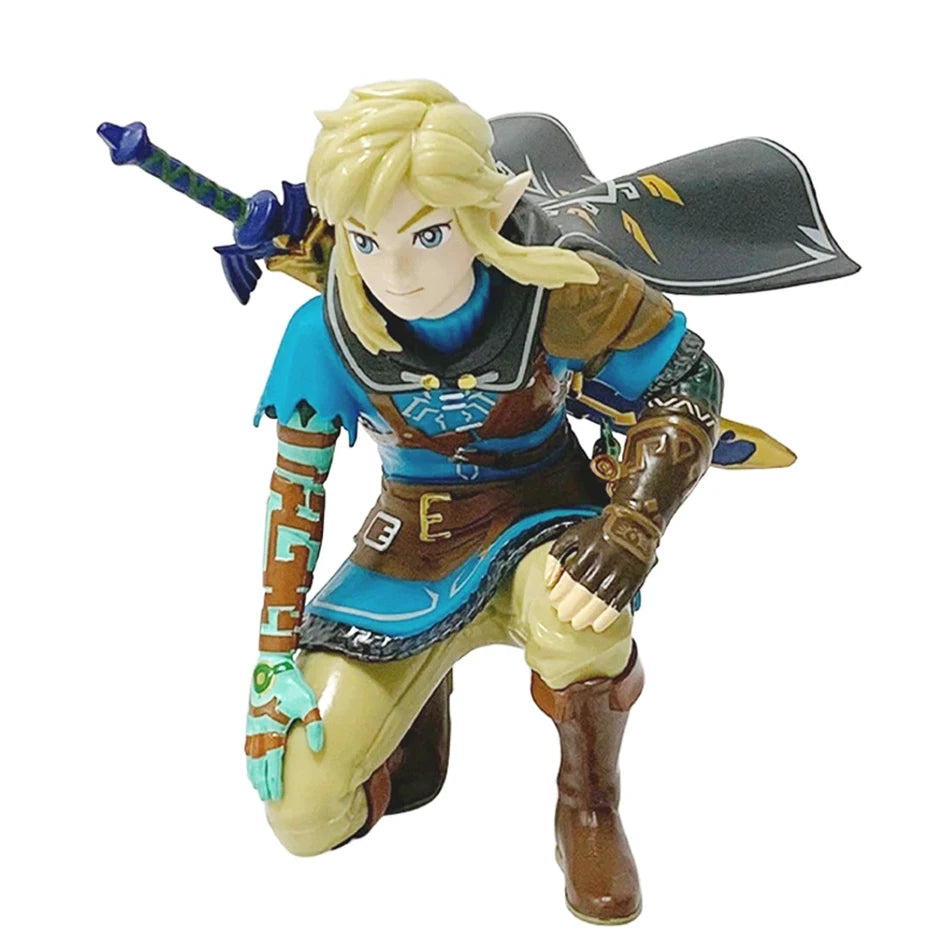 Anime Link Action Figure with Treasure Box - 12cm PVC Collectible Toy
