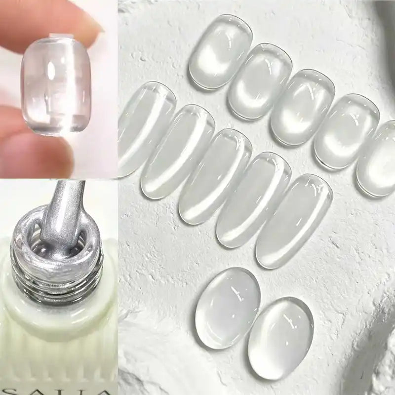 Super Bright Magnetic Cat's Eye Nail Polish Kit - UV/LED Gel Overlay Primer