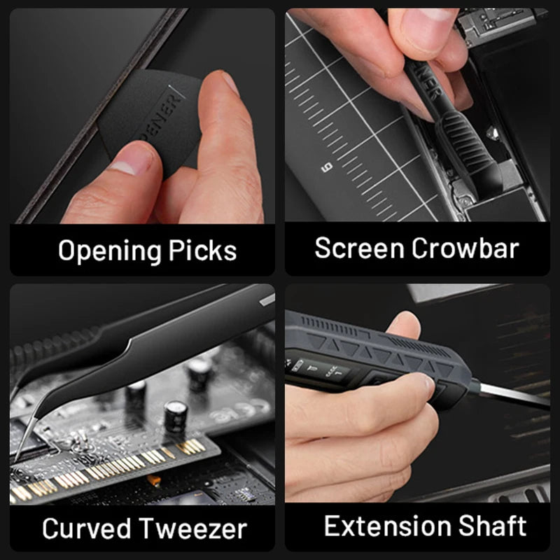Precision Screwdriver Set 180-in-1 with Magnetic Bits for Phone Laptop Repair