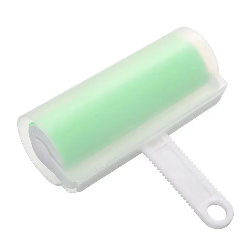 Reusable Silicone Pet Hair Roller - Washable Sticky Lint Remover for Clothes & Furniture