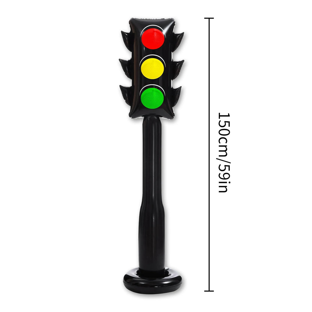 Inflatable Traffic Light Toy Balloon for Party & Photo Background Decoration