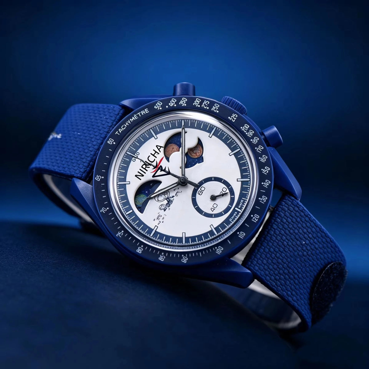 Men's Sports Quartz Watch with Luminous Dial and Nylon Strap – Cartoon Holiday Gift