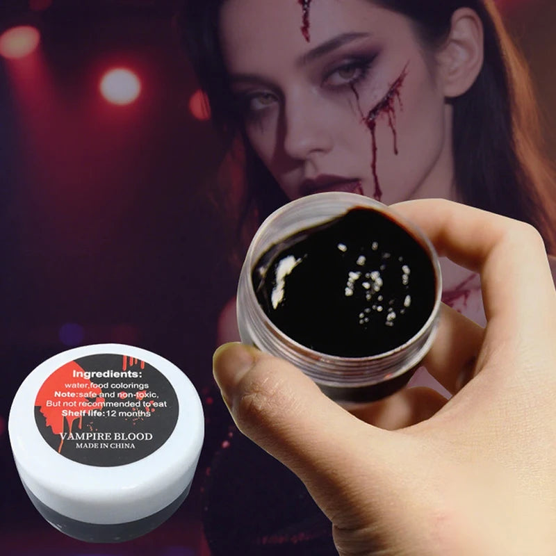 30g Fake Blood Plasma Paste Halloween Makeup Prop Prank Cosplay Supplies